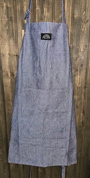 Pillivuyt forkle - denimbl&aring;